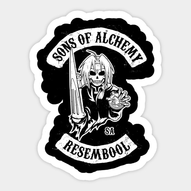 Sons of Alchemy Sticker by adho1982